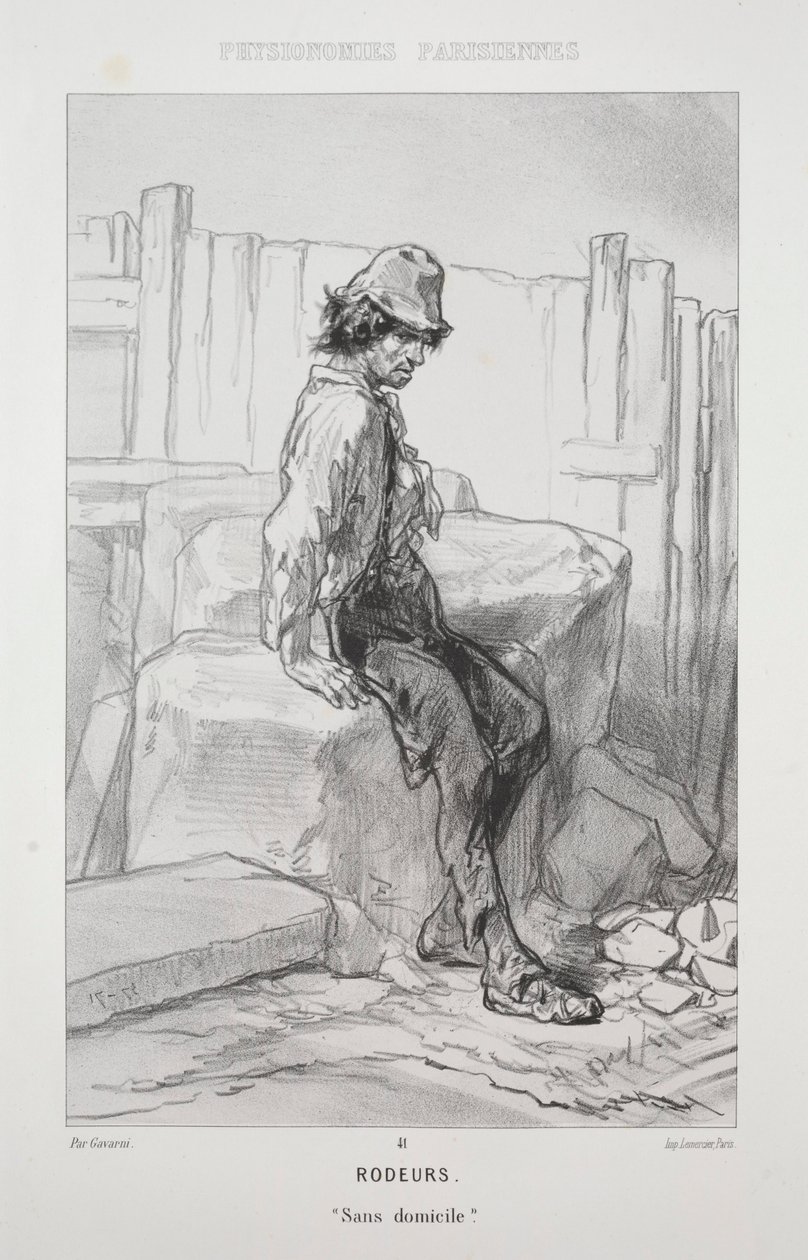Rodeurer av Paul Gavarni