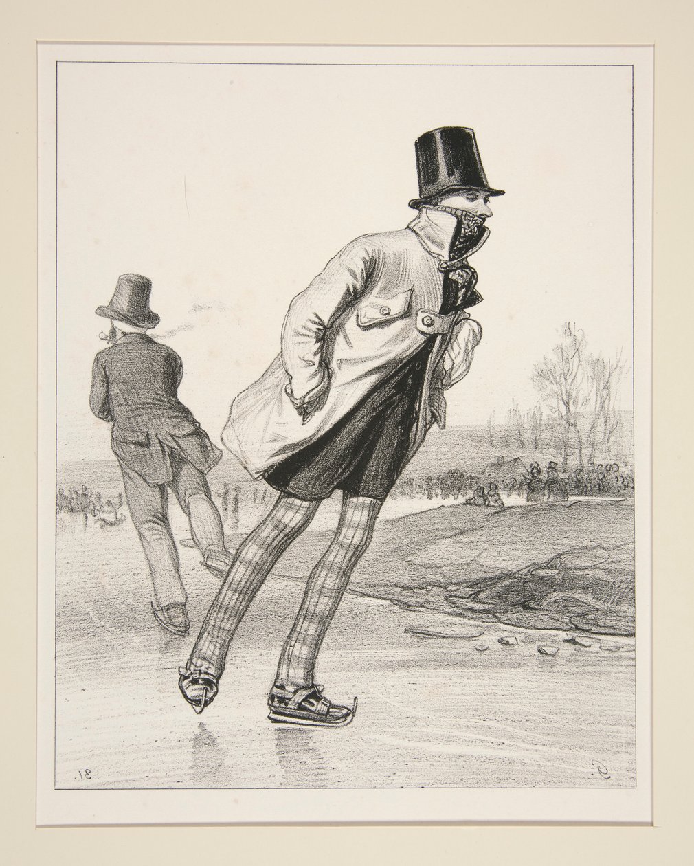 SIR WALTER SPOTT, från Dublin, turist, orientalist (sic) och papist. av Paul Gavarni