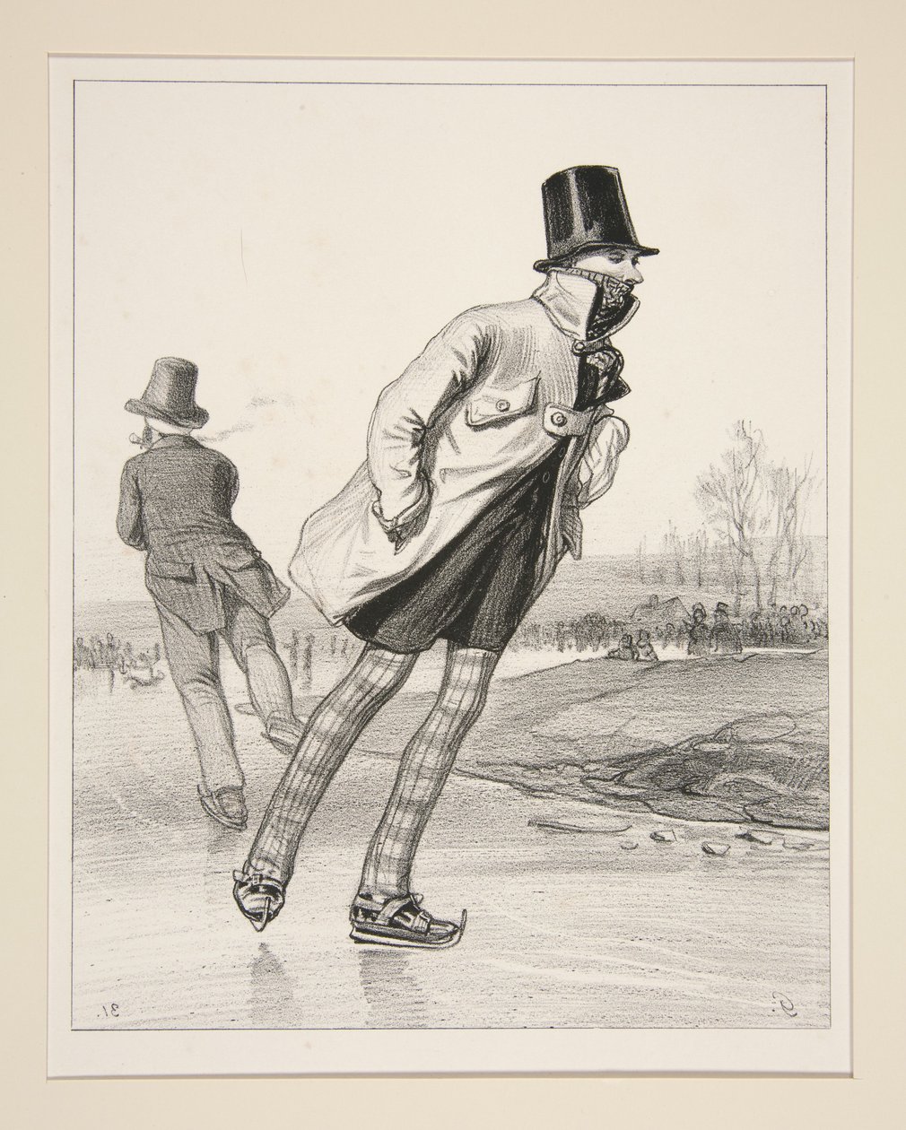 Sir Walter Spott, från Dublin, turist, orientalist (sic) och papist ... av Paul Gavarni