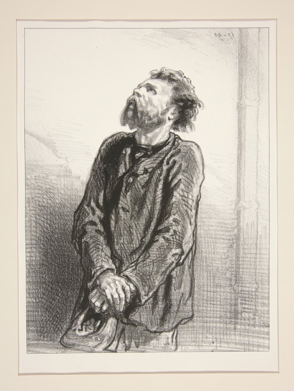 En missförstådd tenor. av Paul Gavarni