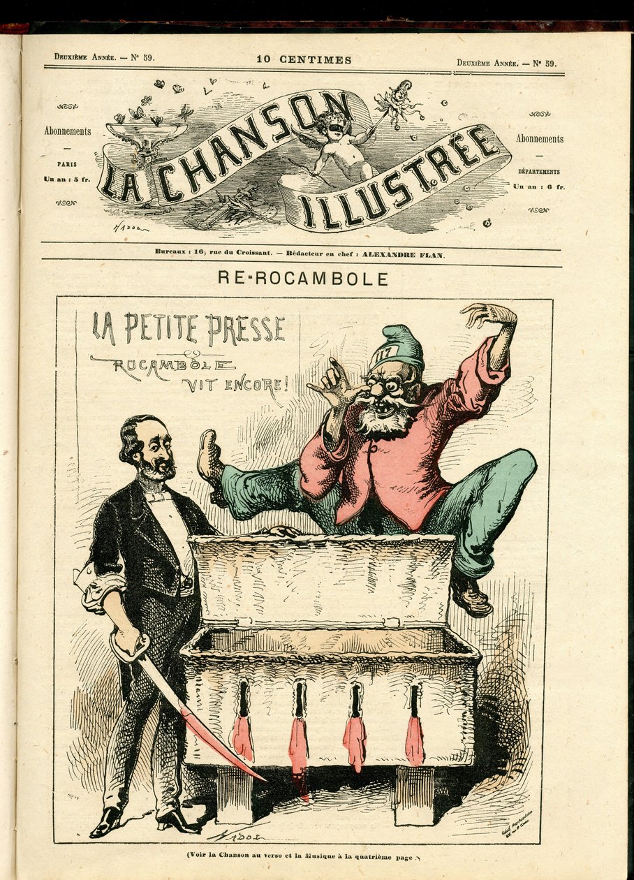 La Chanson illustree (tidning), nummer 59 av Paul Hadol