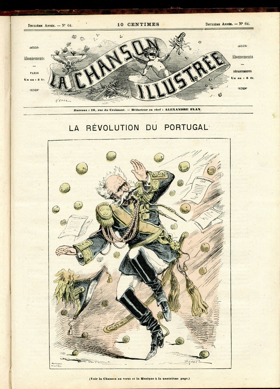 La Chanson illustree (tidning), nummer 64 av Paul Hadol