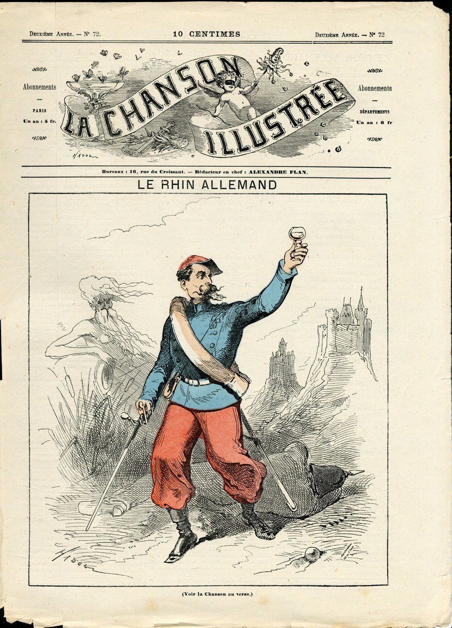 The Illustrious Song (tidning), nummer 72 av Paul Hadol