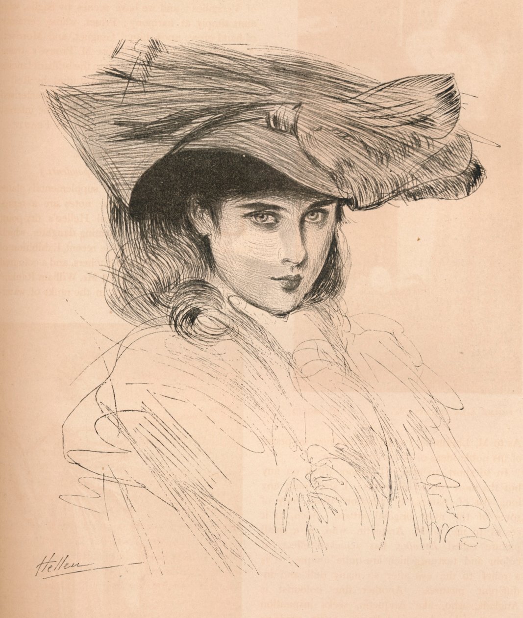 Porträtt av konstnärens dotter, c1879-1903, 1903 av Paul Helleu