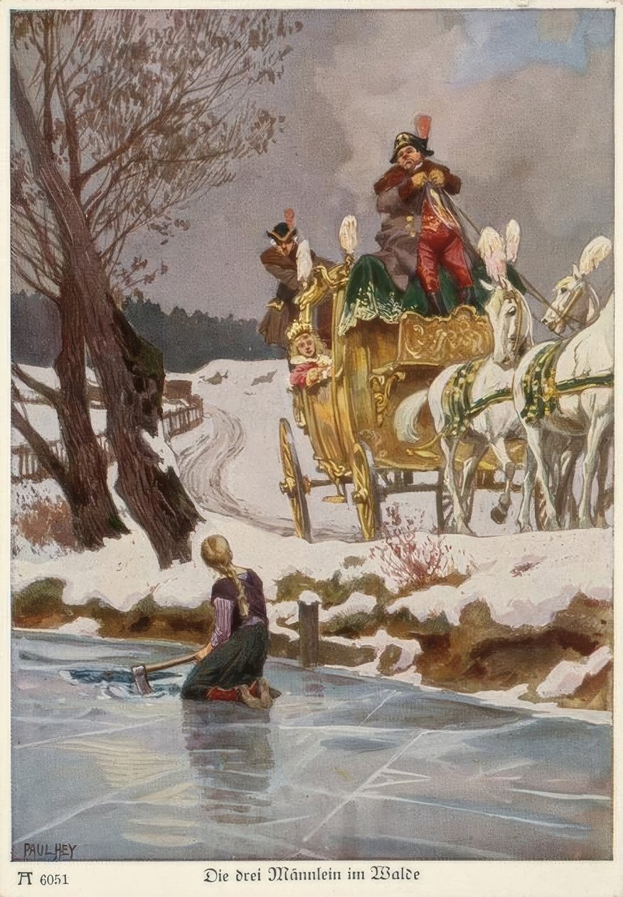 De tre små männen i skogen av Paul Hey