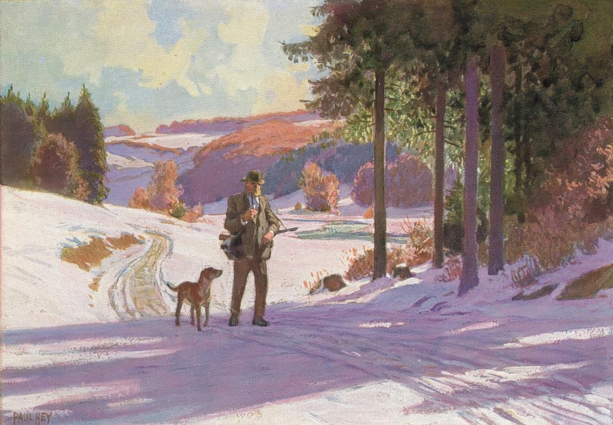 Julmorgon i skogen av Paul Hey