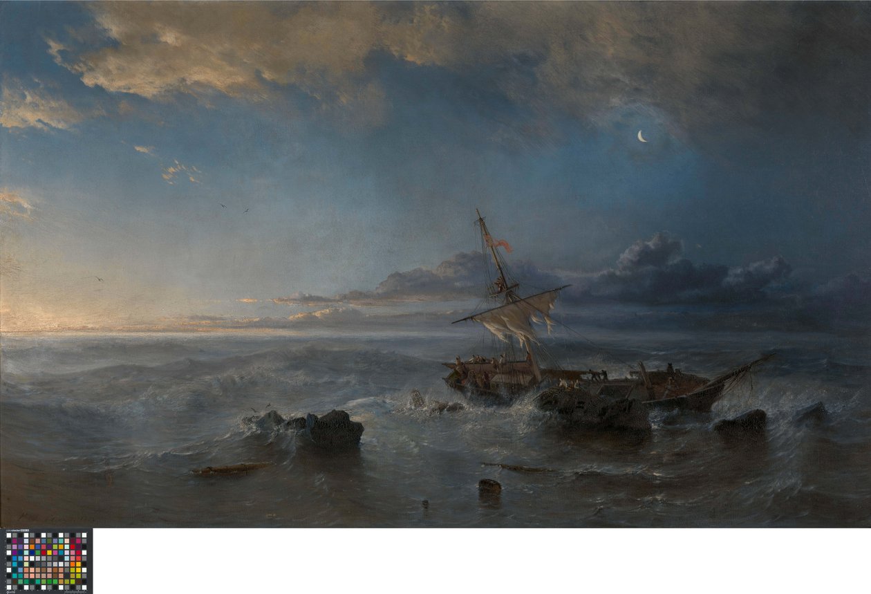 Dagen efter skeppsbrottet av Paul Jean Clays