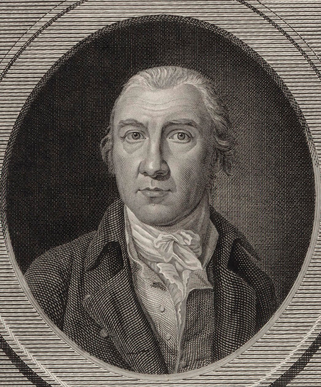 Porträtt av dirigenten och kompositören Karl Friedrich Zelter 1758-1832, ca. 1810. av Paul Joseph Bardou