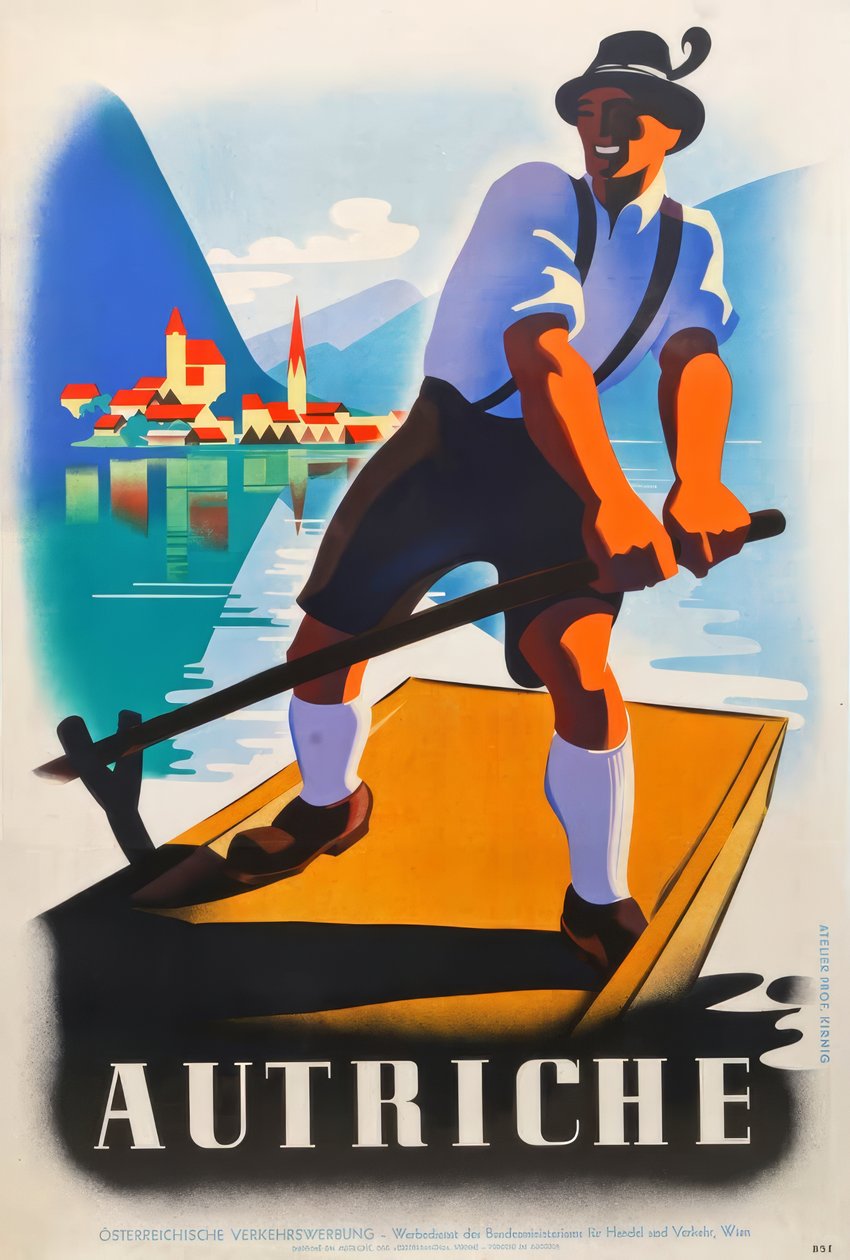 Österrike, färjkarlen av Paul Kirnig