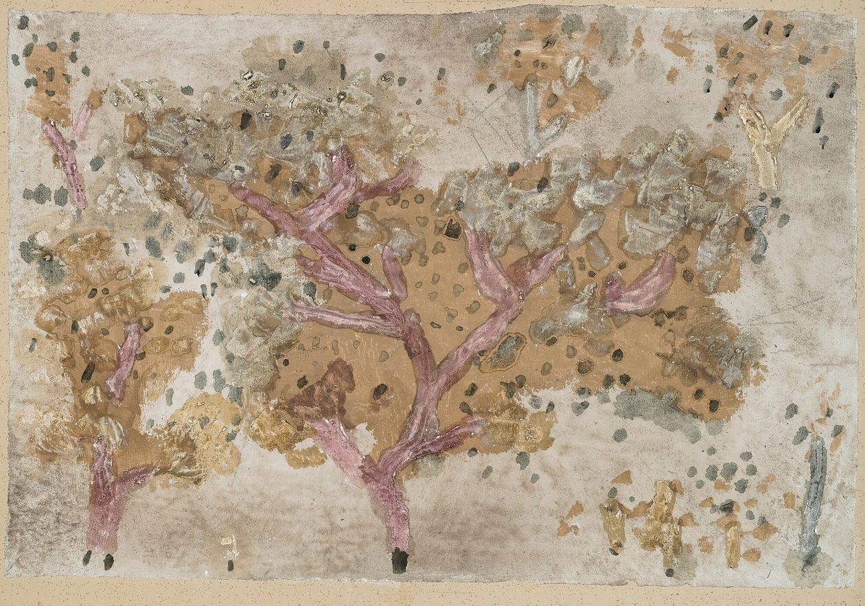 Alte Bäume åldrade träd, 1931. av Paul Klee
