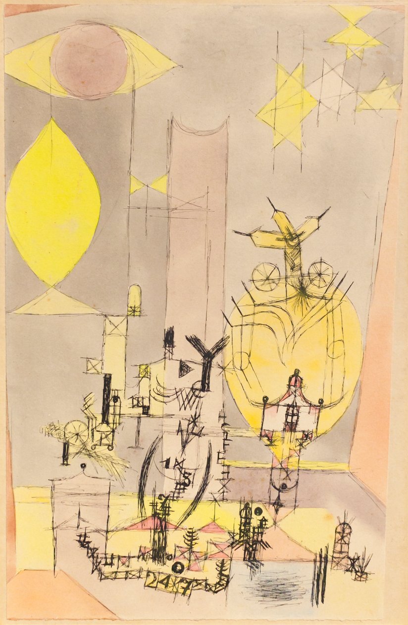 amerikansk japansk av Paul Klee