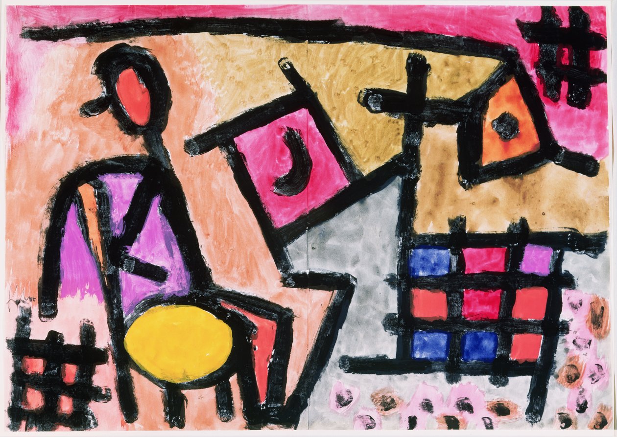 Föråldrad industri av Paul Klee