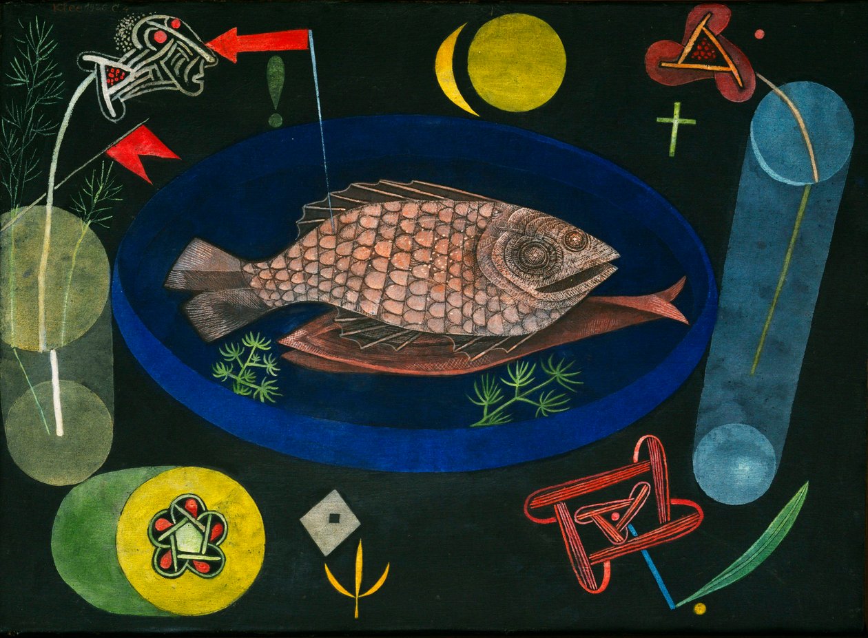 Runt fisken av Paul Klee