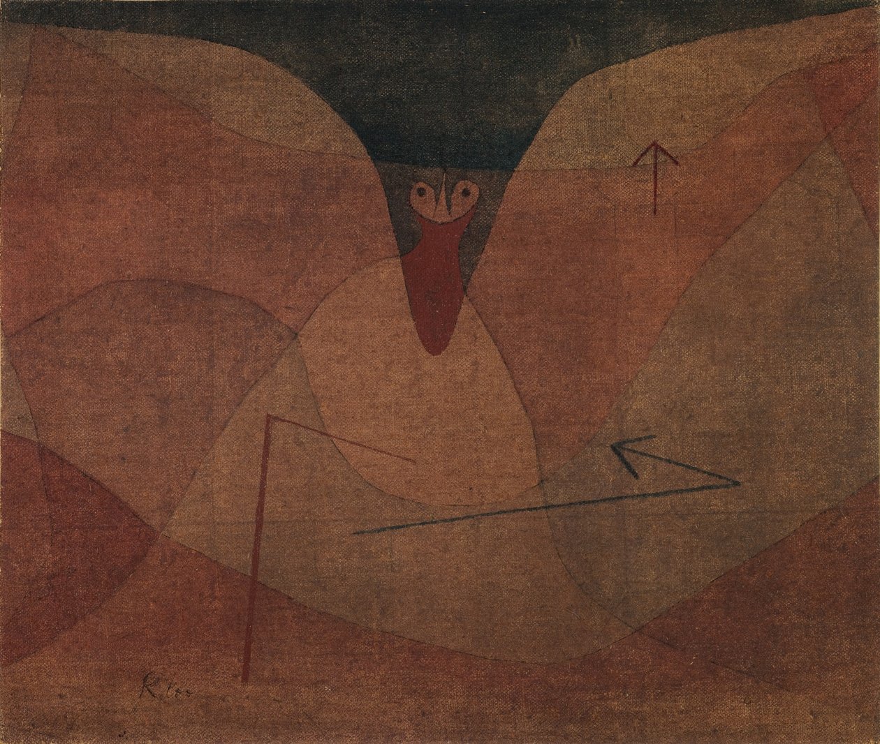 Aviatisk evolution av Paul Klee