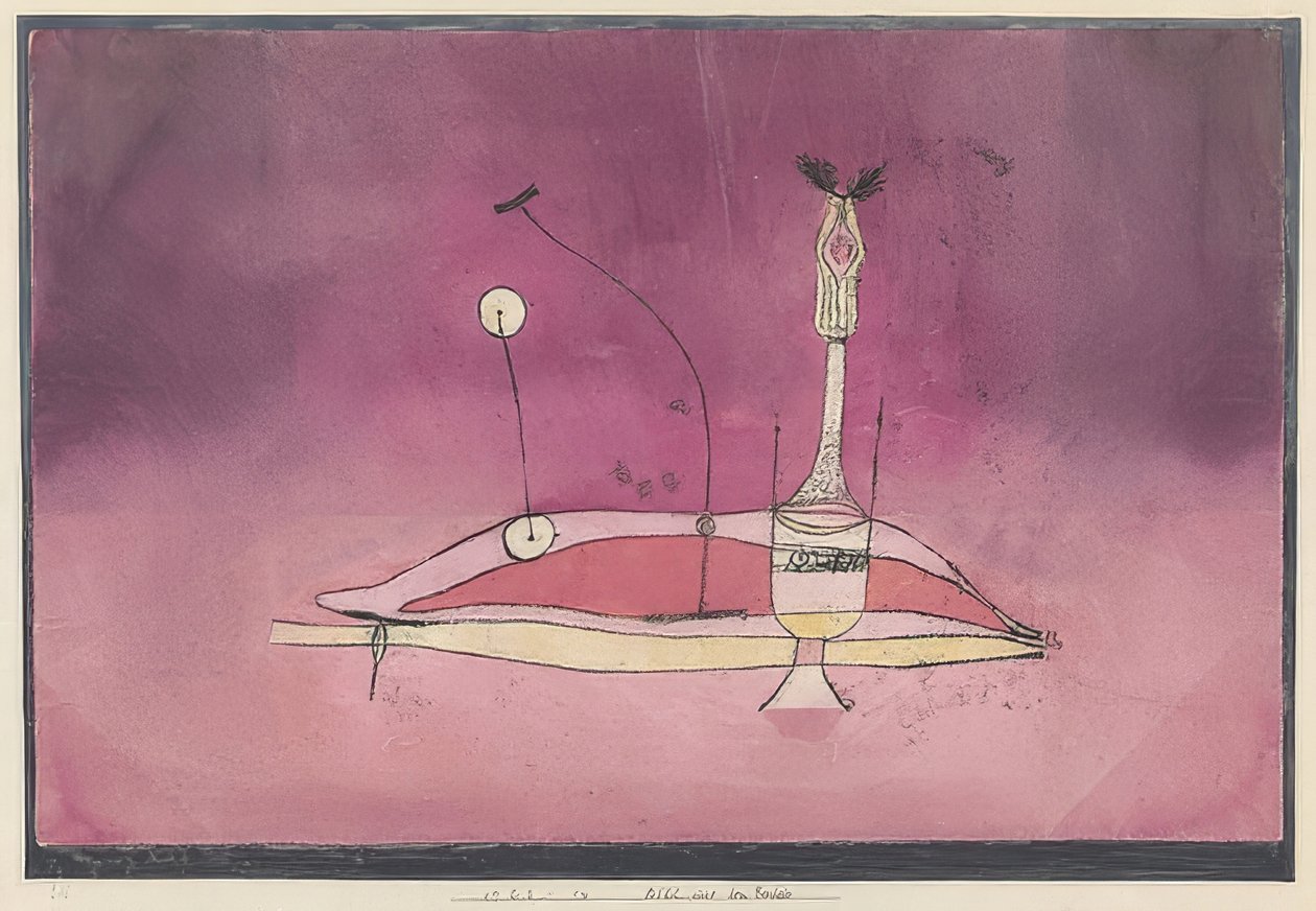 Bild från boudoaren. 1922, 14 av Paul Klee