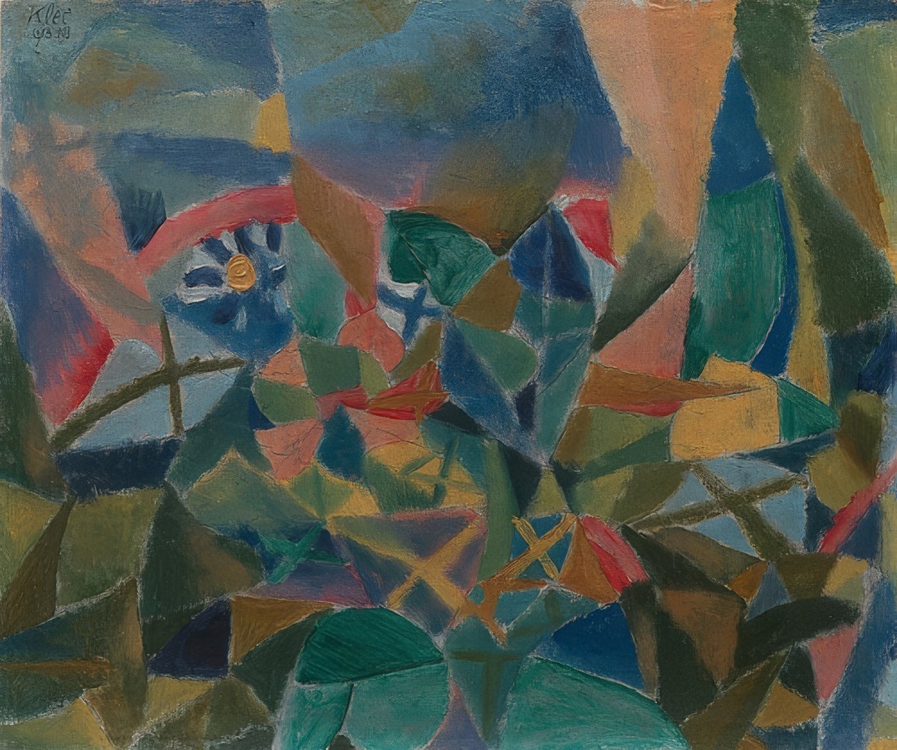 Rabatt. 1913 av Paul Klee