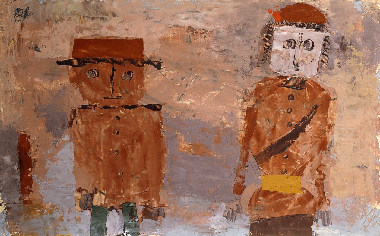 Brud och brudgum i livets höst; Brudparet på livets höst av Paul Klee