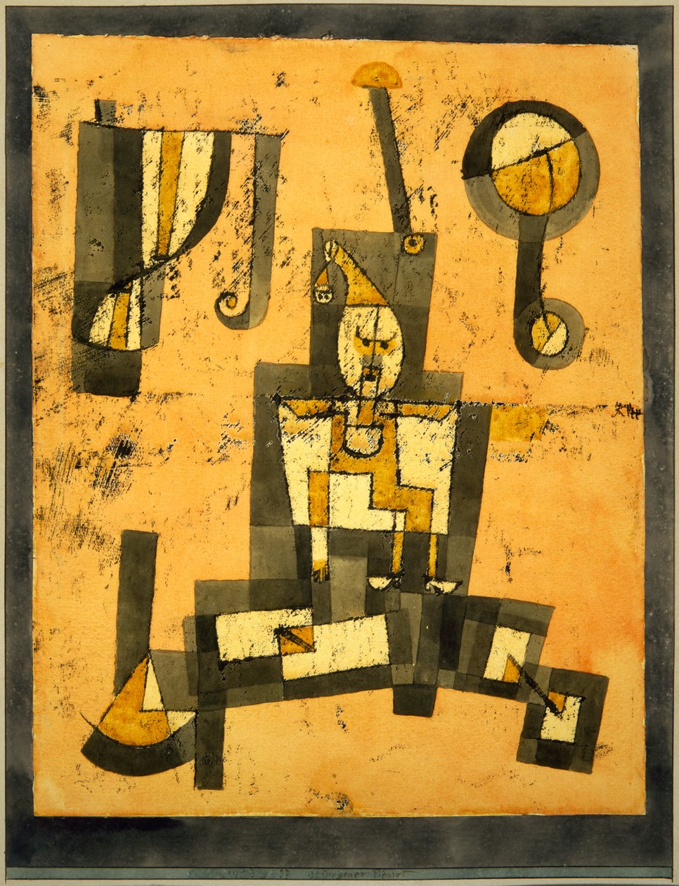 Fången Pierrot av Paul Klee
