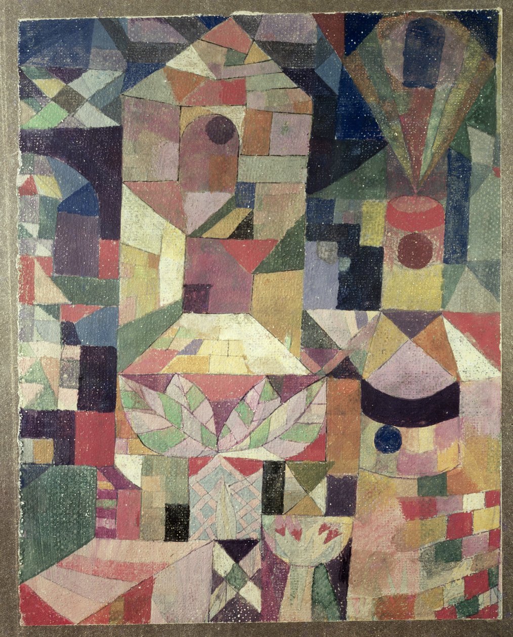 Slottsträdgården av Paul Klee