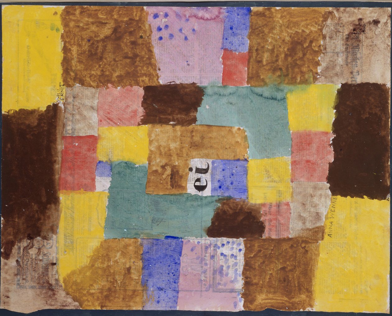 Centrifugalminne, 1923 av Paul Klee