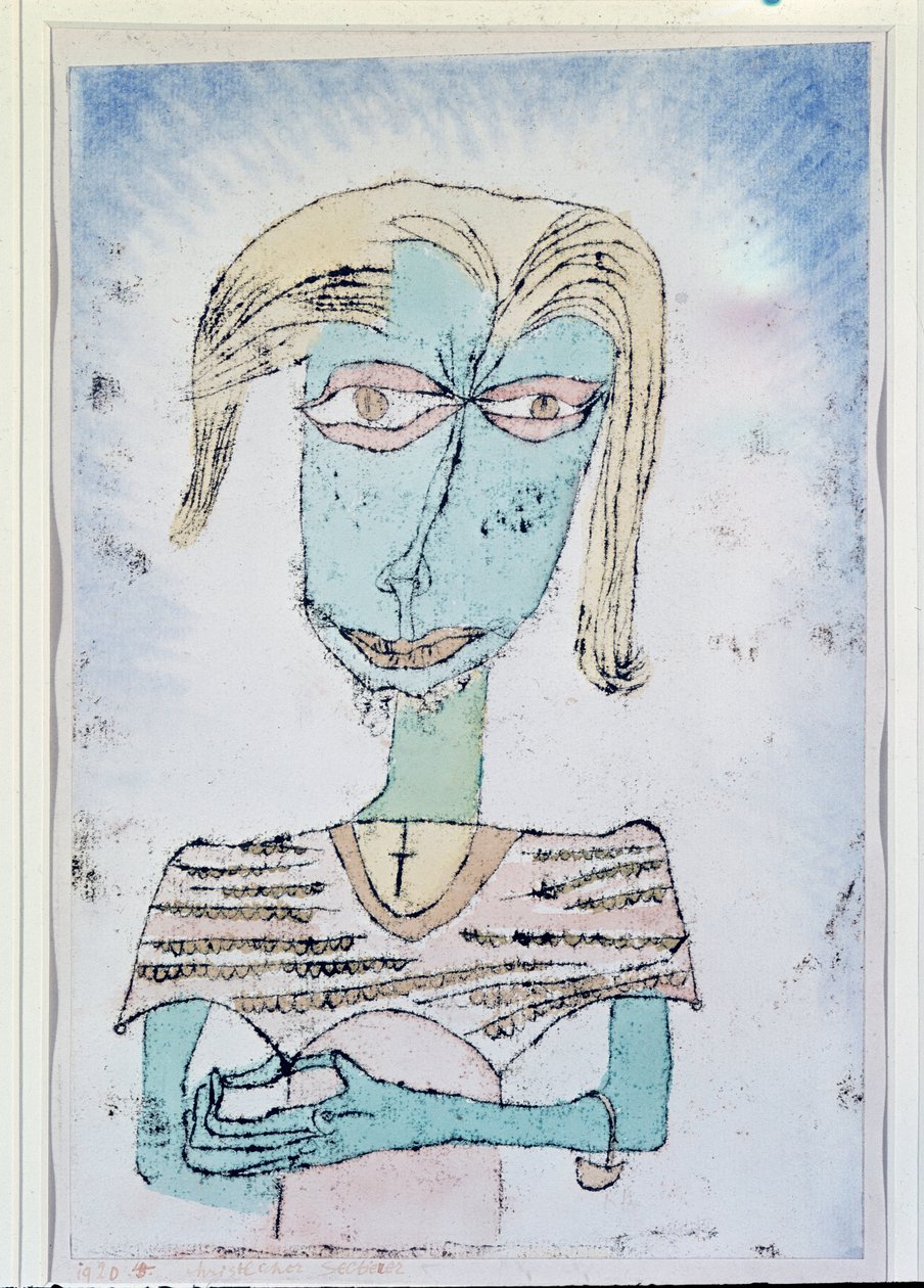Christian Sectionarian (olja på duk av Paul Klee