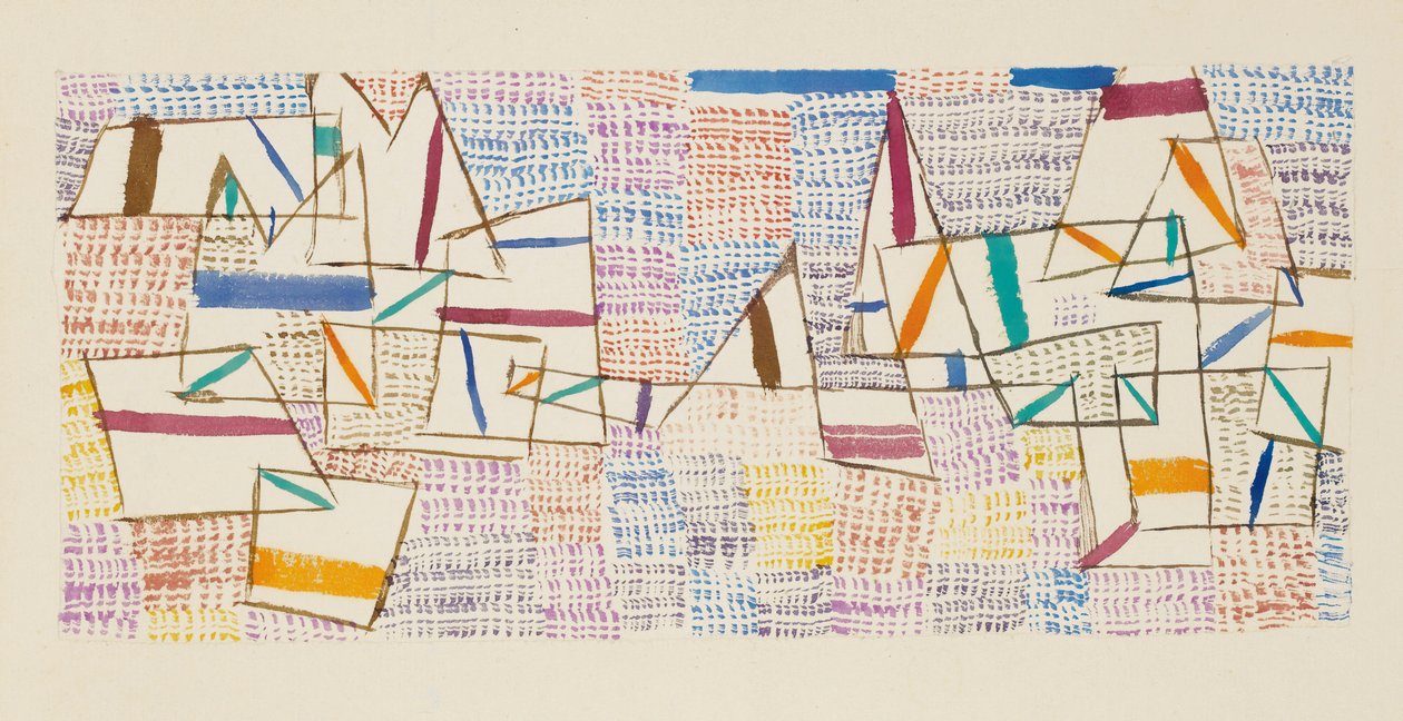 Provences kust 7, 1927. av Paul Klee