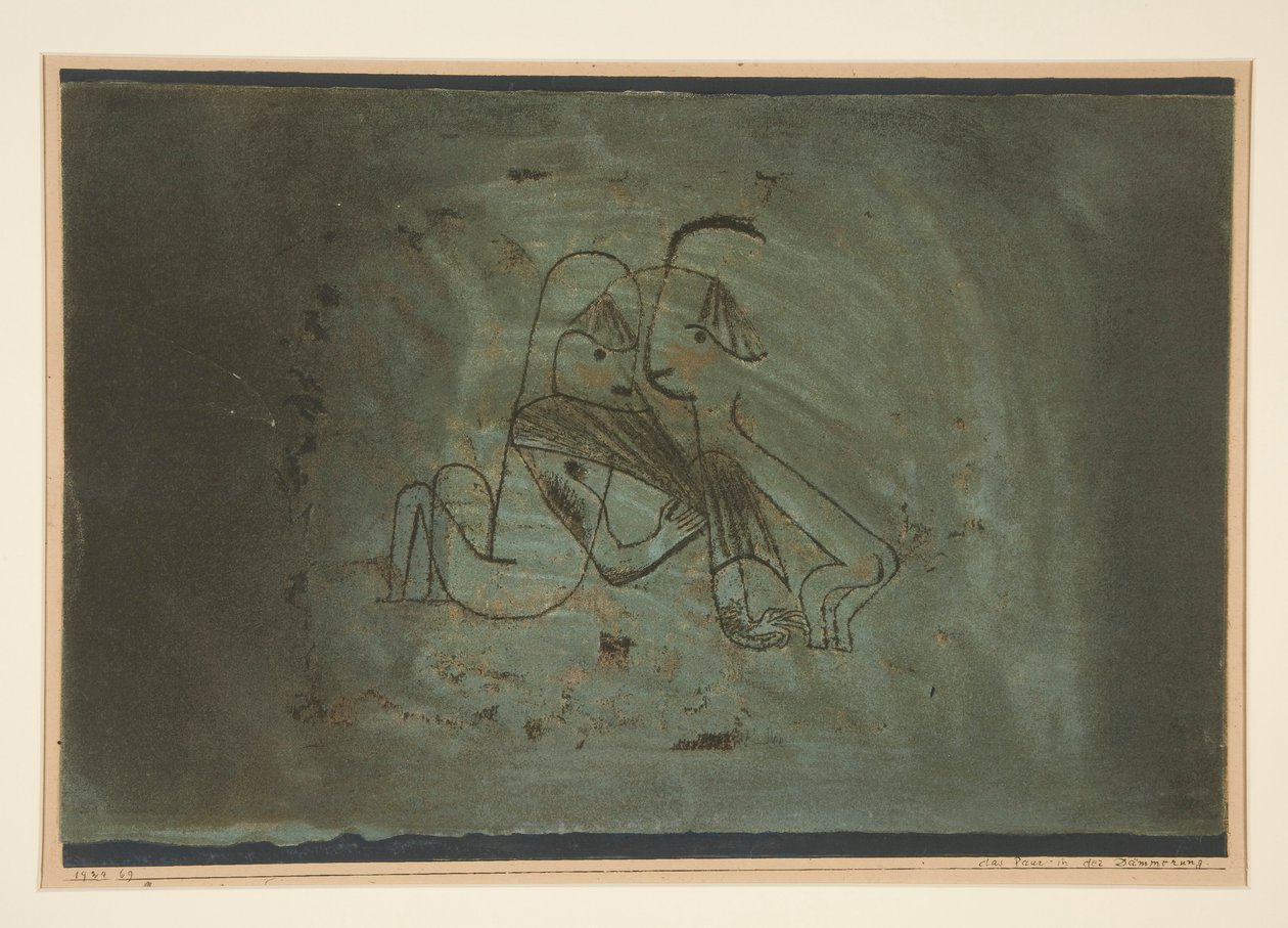 Paret i skymningen av Paul Klee