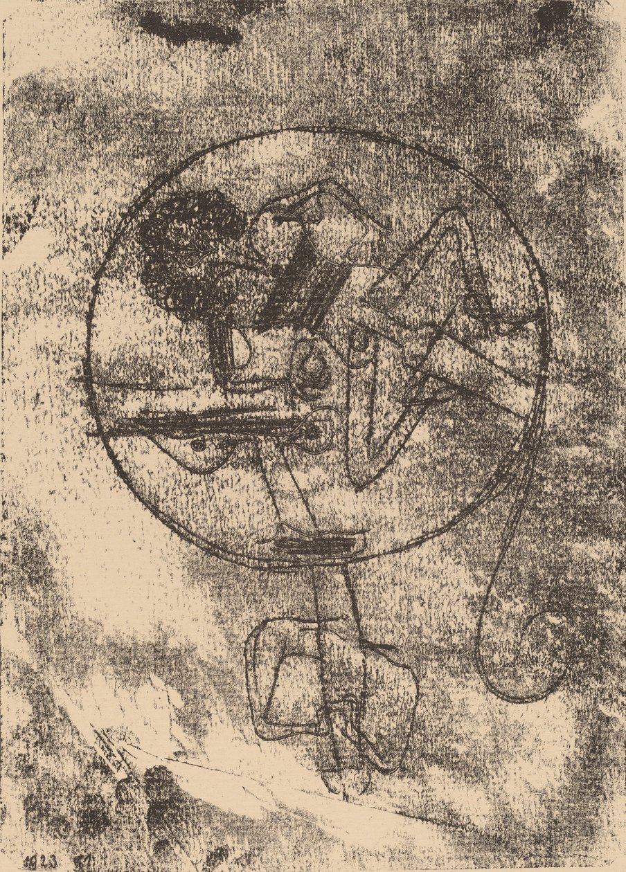 Den älskade, 1923. av Paul Klee