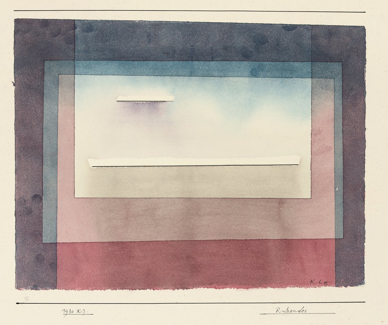 Vilande, 1930 av Paul Klee