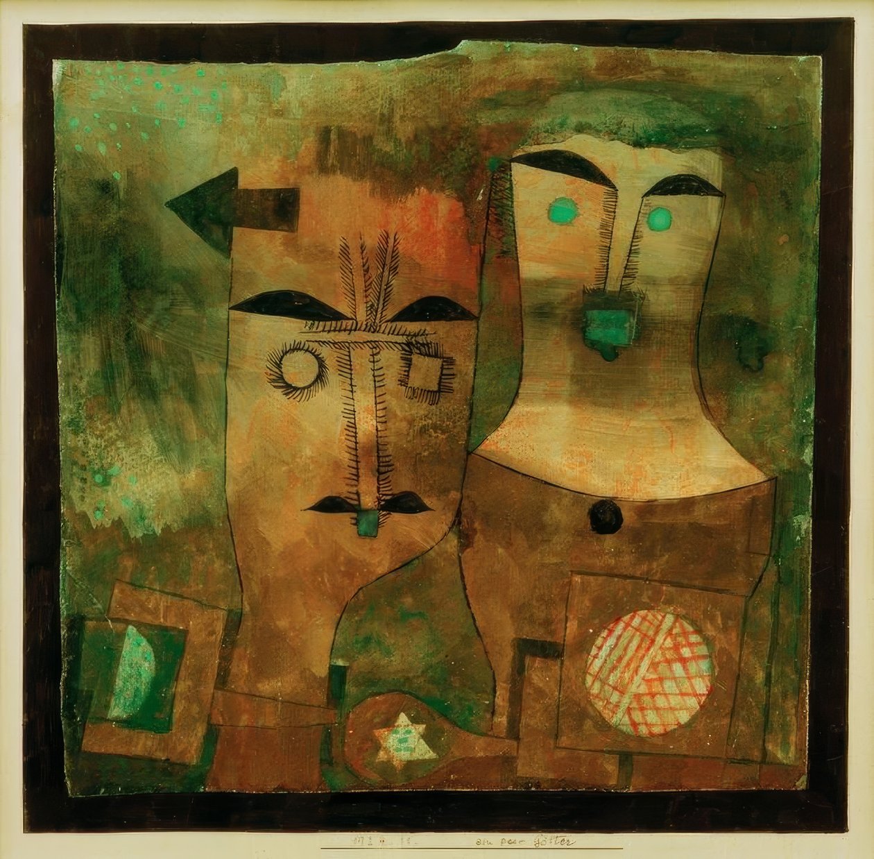 Ett par gudar av Paul Klee