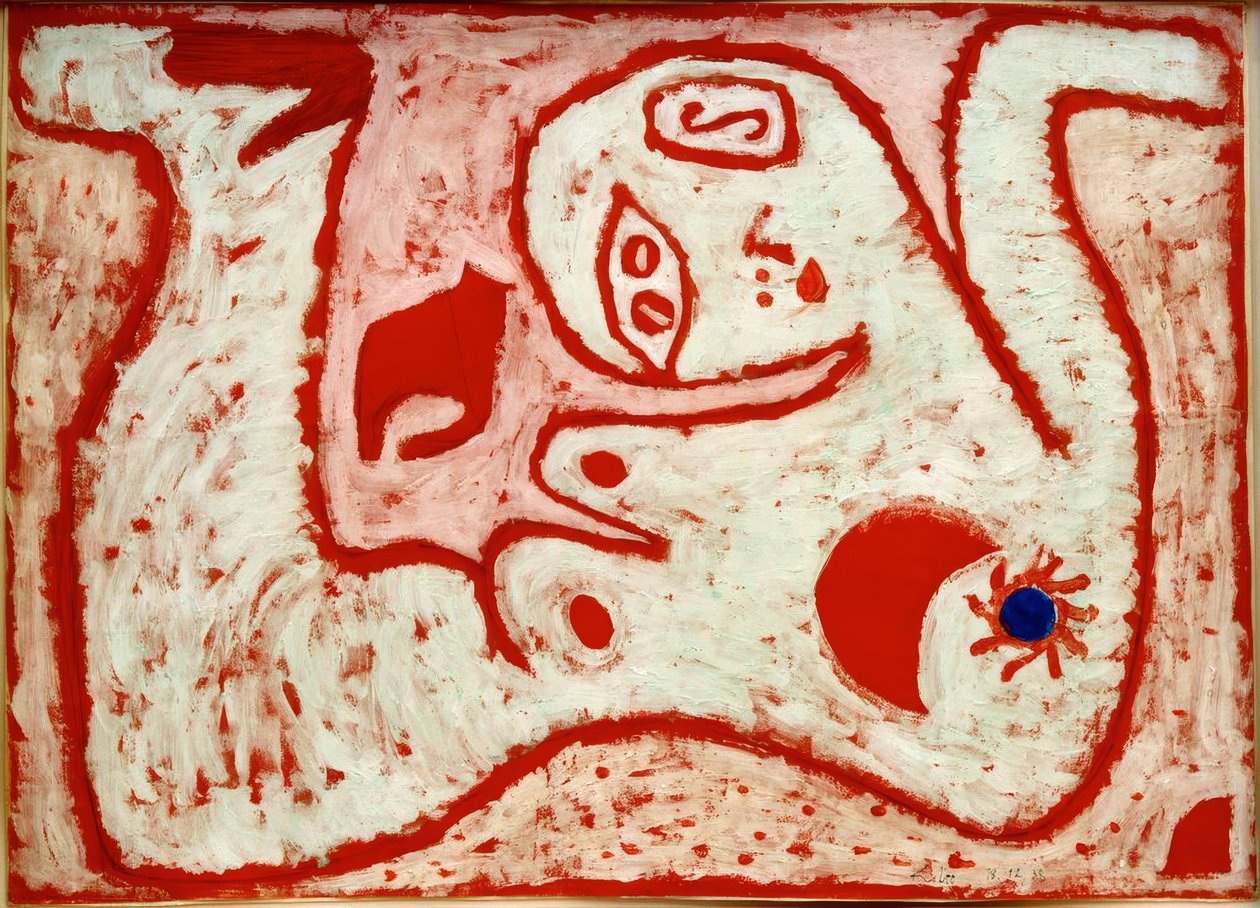 En kvinna för gudar av Paul Klee