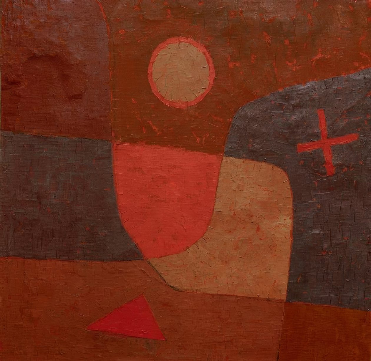 Ängel på väg att bli av Paul Klee