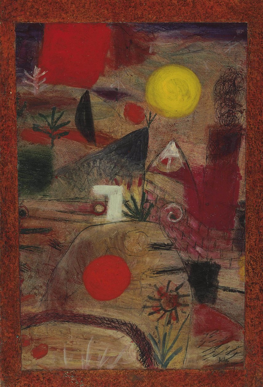 Firande och undergång Firande och undergång, 1920. av Paul Klee