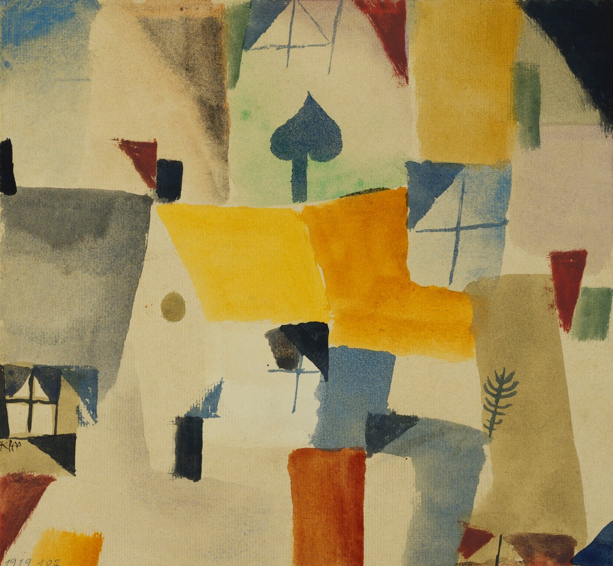 Fönster av Paul Klee