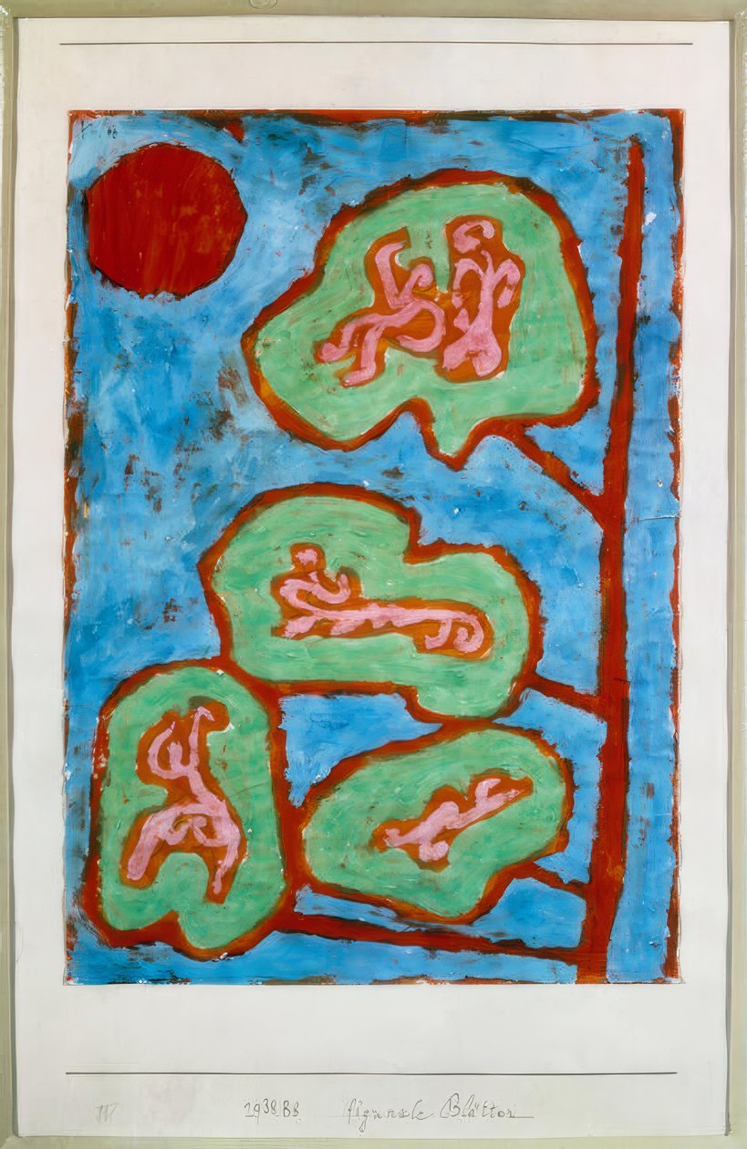 Figurala blad av Paul Klee