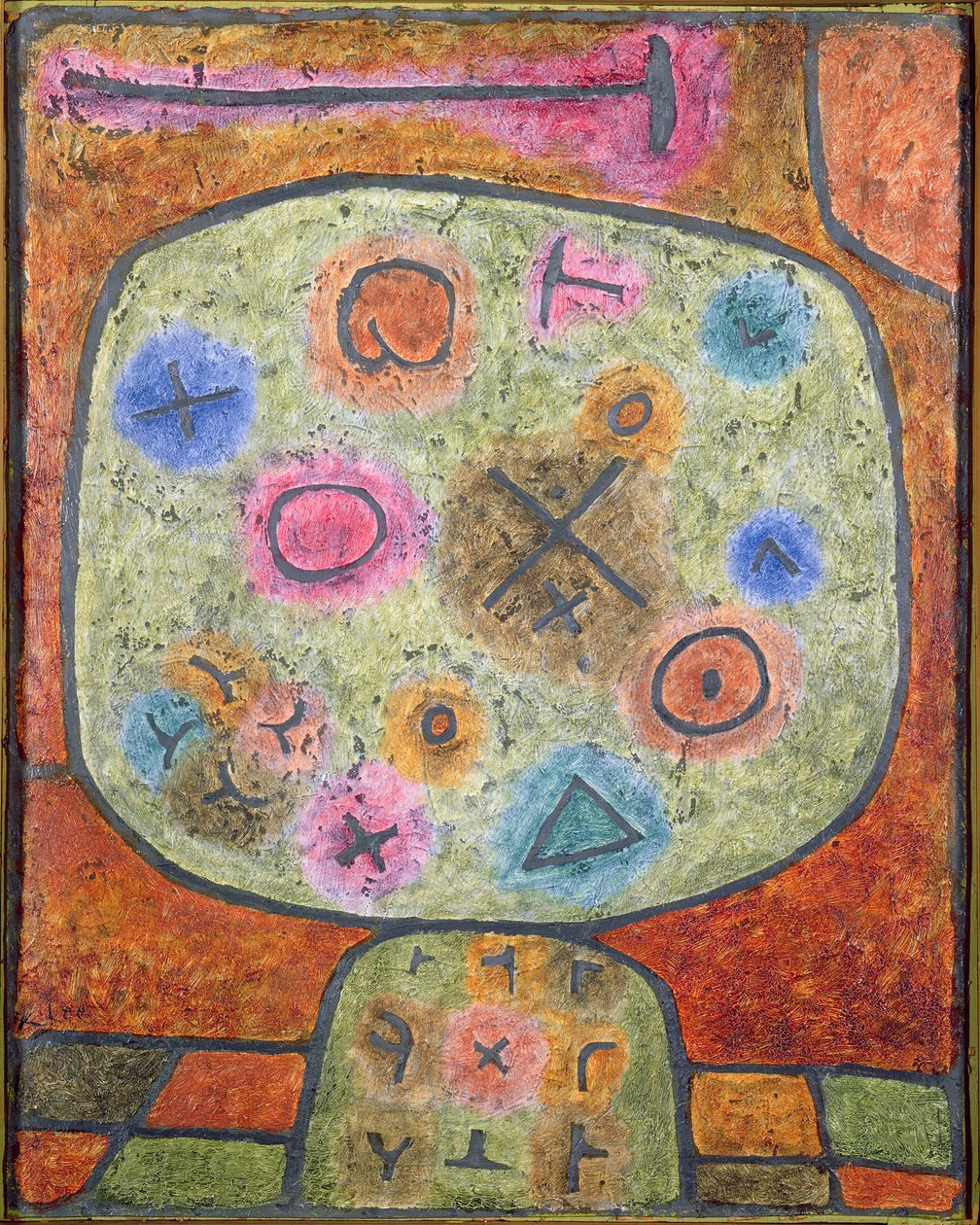 Blommor i sten av Paul Klee