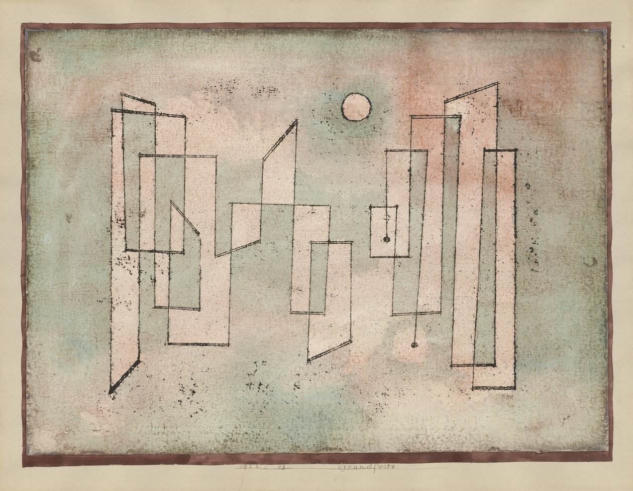 fundament av Paul Klee
