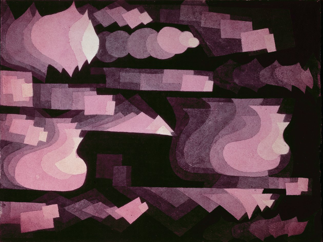Fuga i rött av Paul Klee