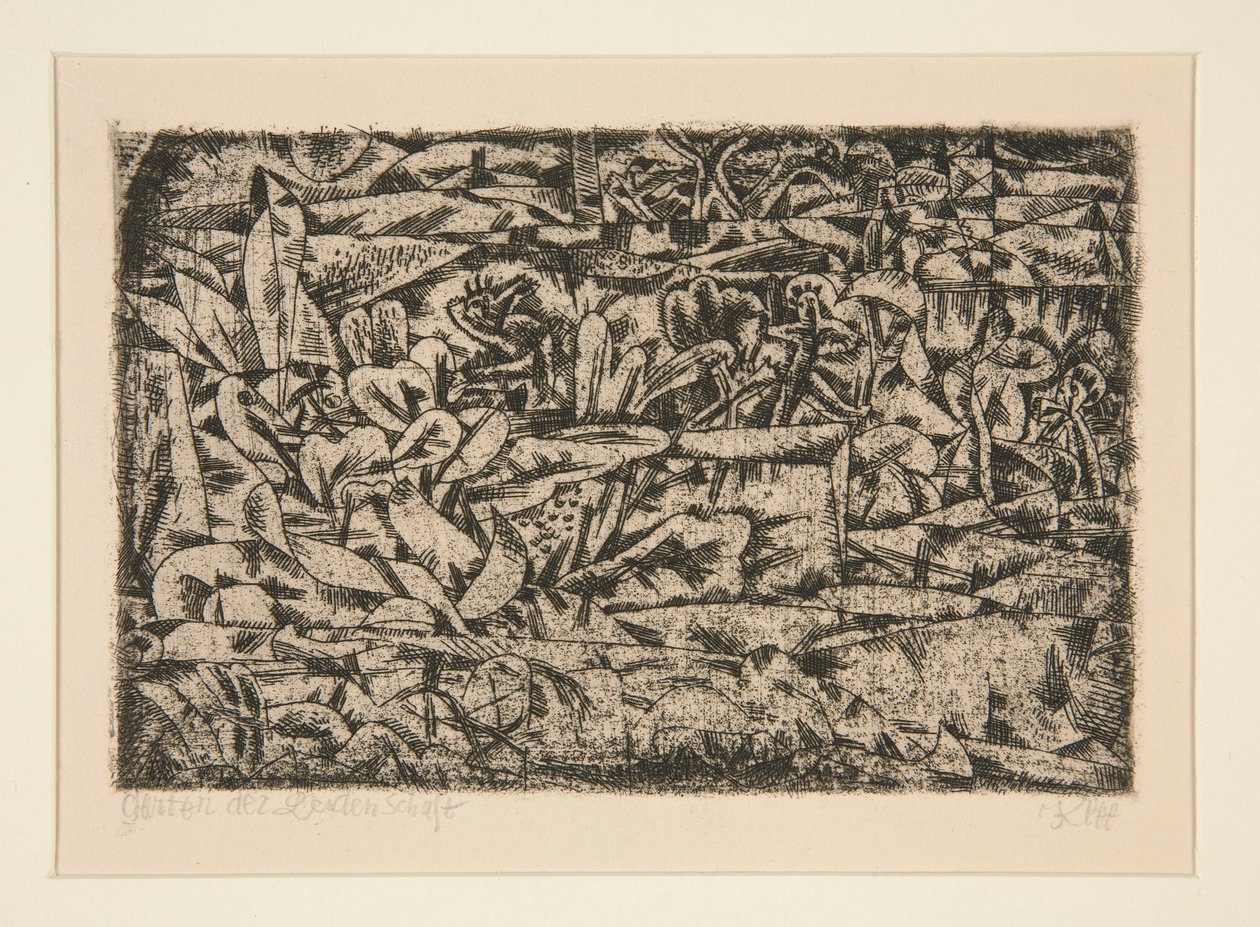 Passionens trädgård s. 13 av Paul Klee