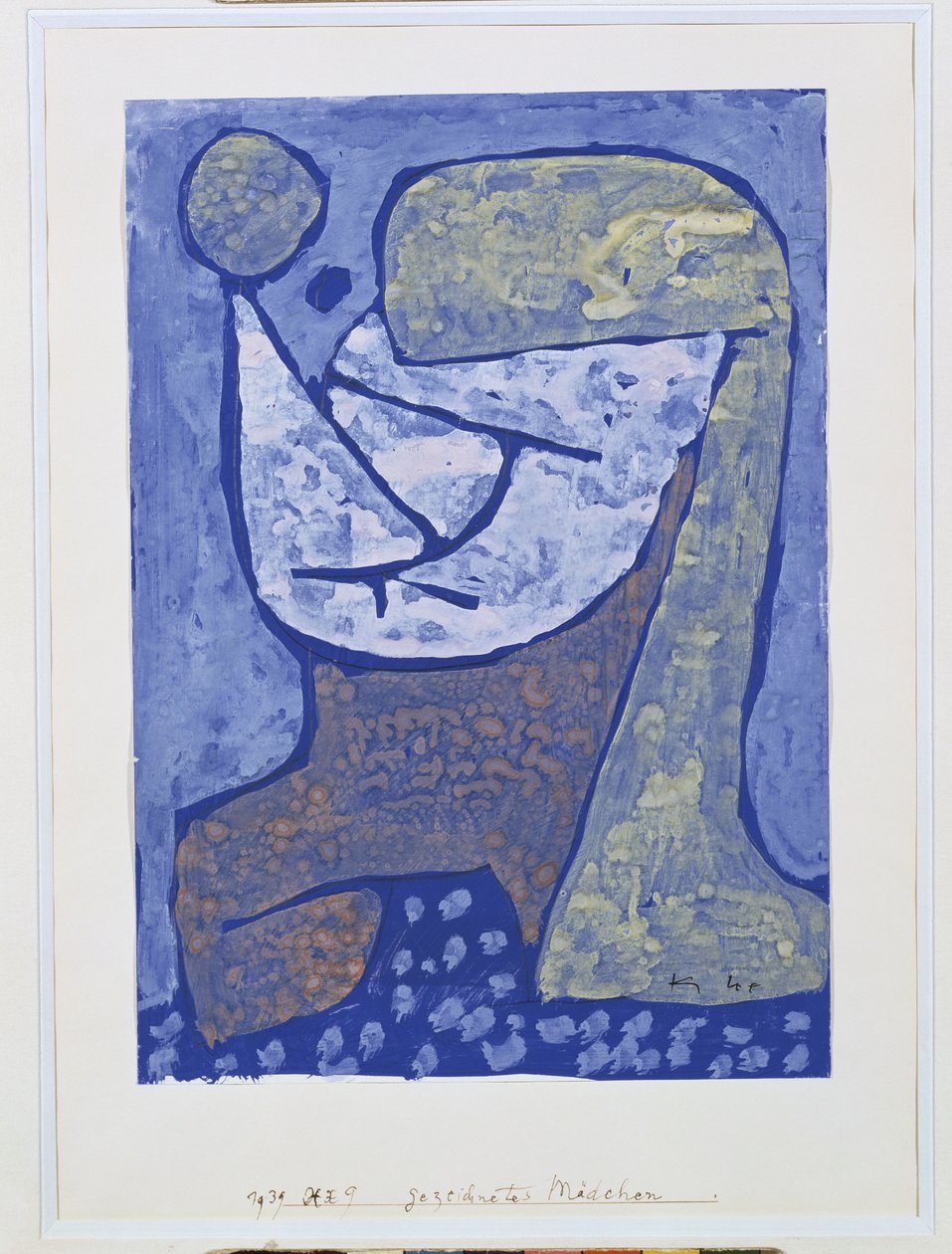 Zcidinete tjej av Paul Klee