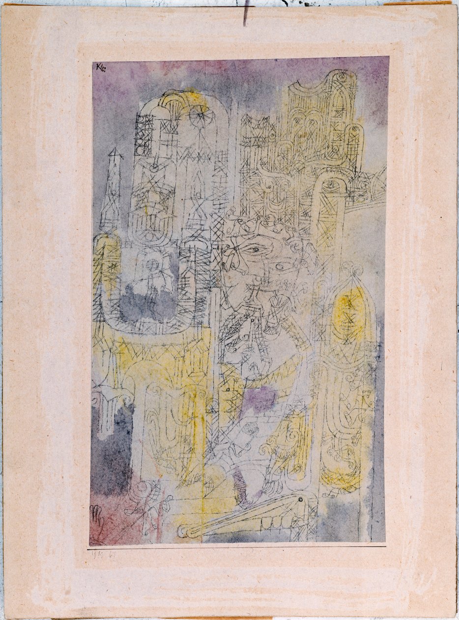 Gotisk rokoko av Paul Klee