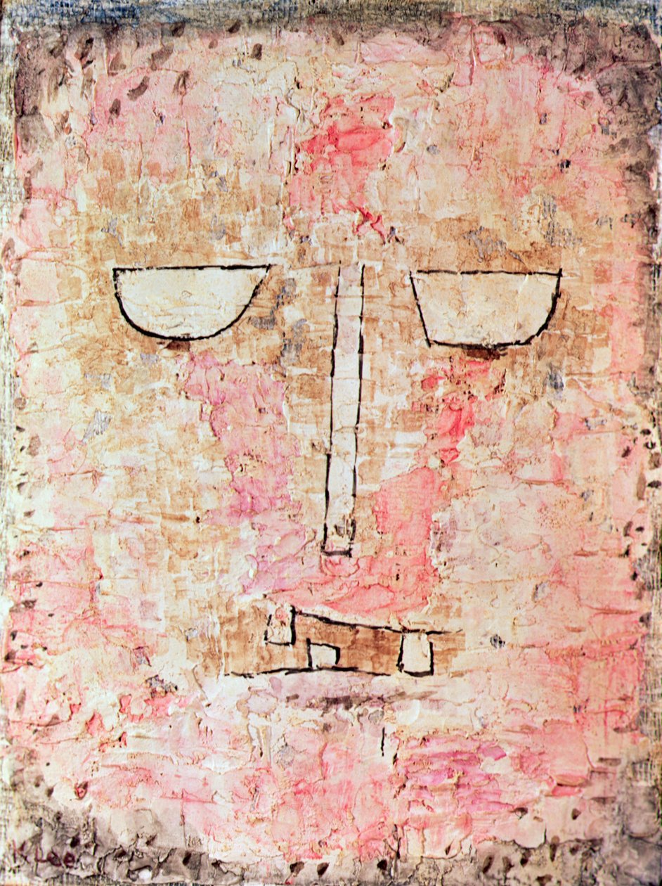 Huvudet för en martyr av Paul Klee