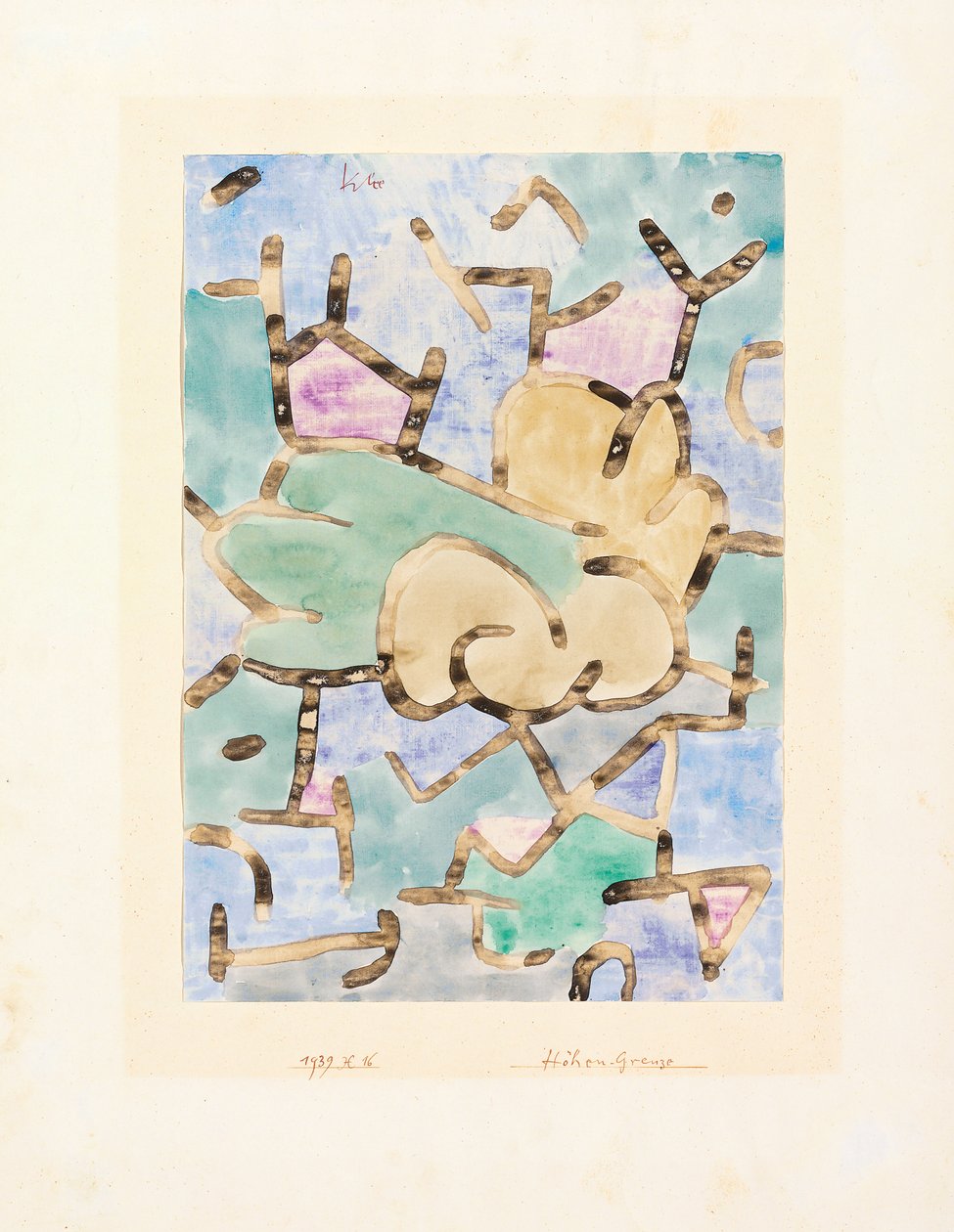 hög gräns av Paul Klee