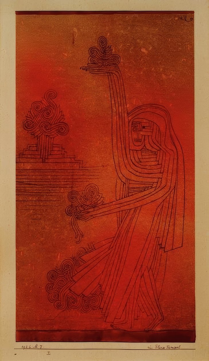 I Floratemplet av Paul Klee