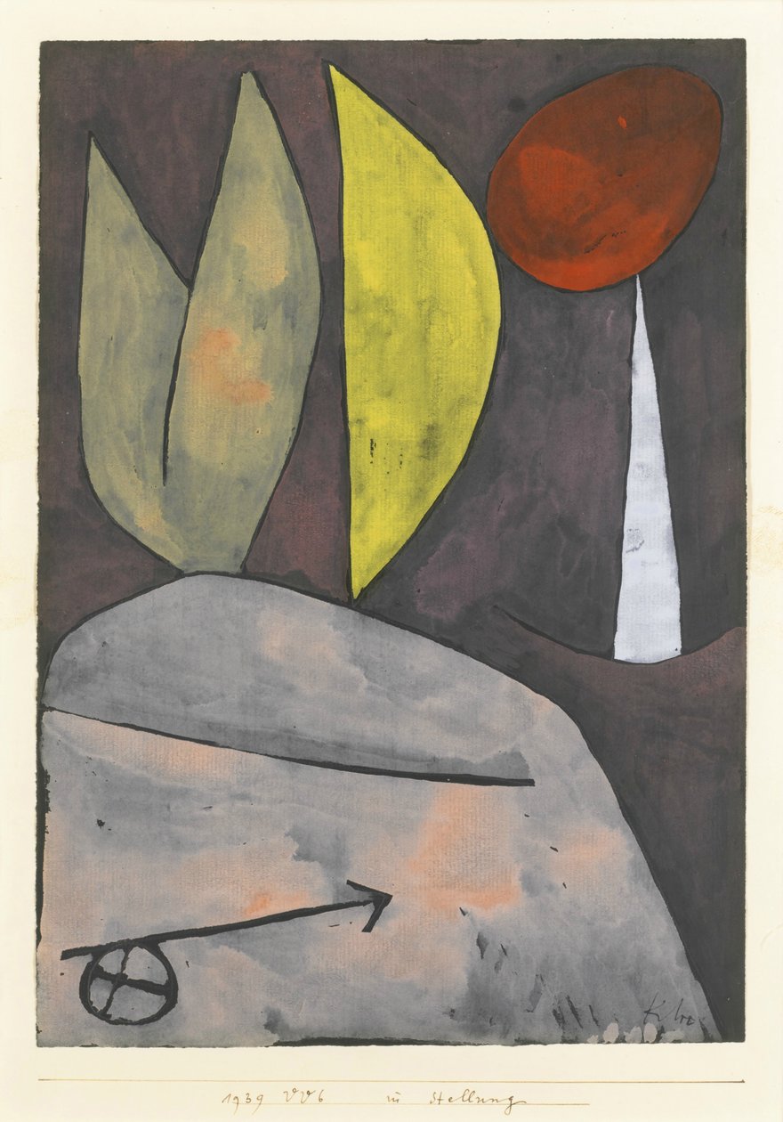I position. av Paul Klee