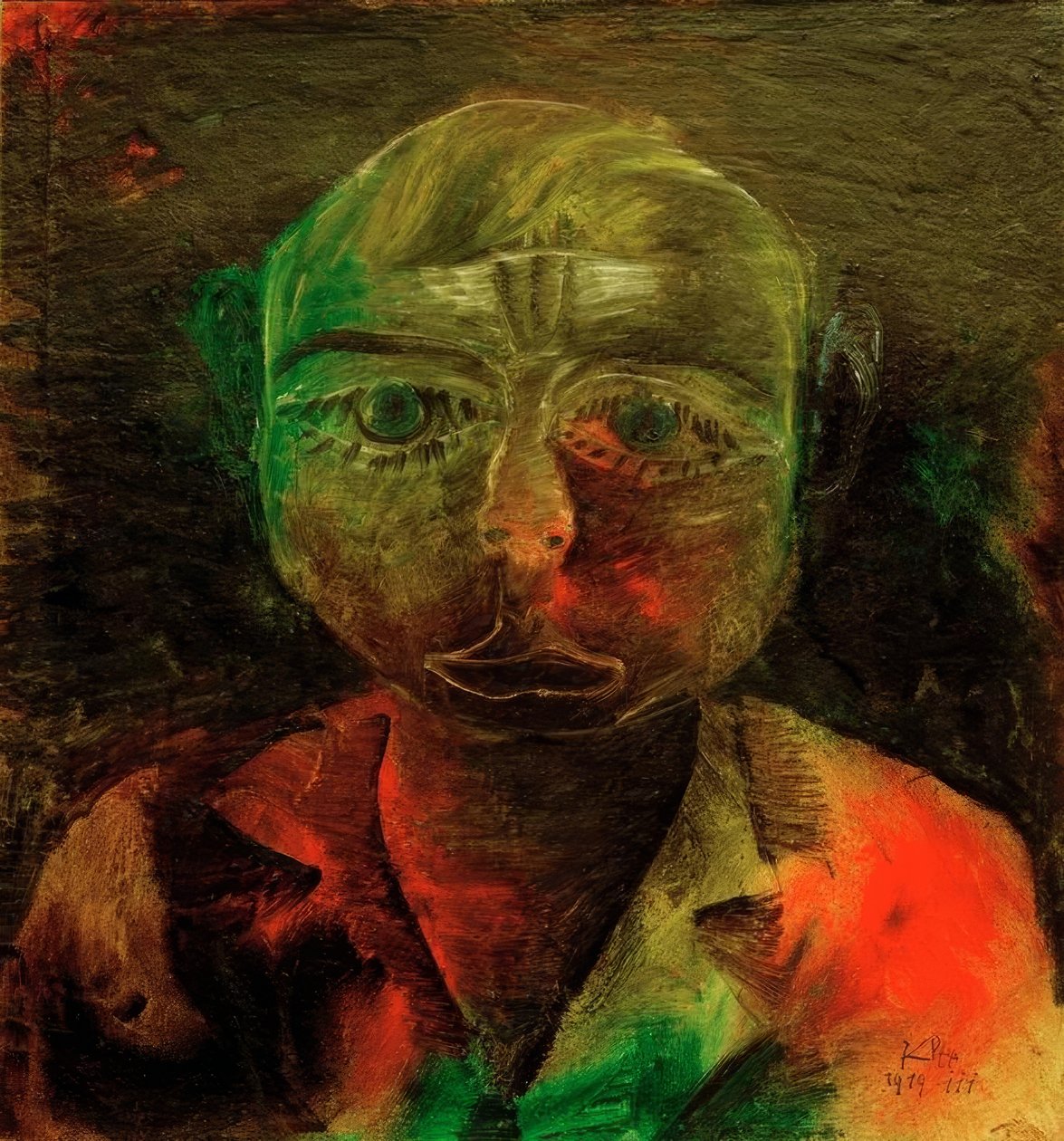 Ung proletär av Paul Klee