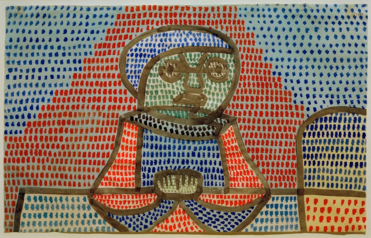 Pojke vid bordet av Paul Klee