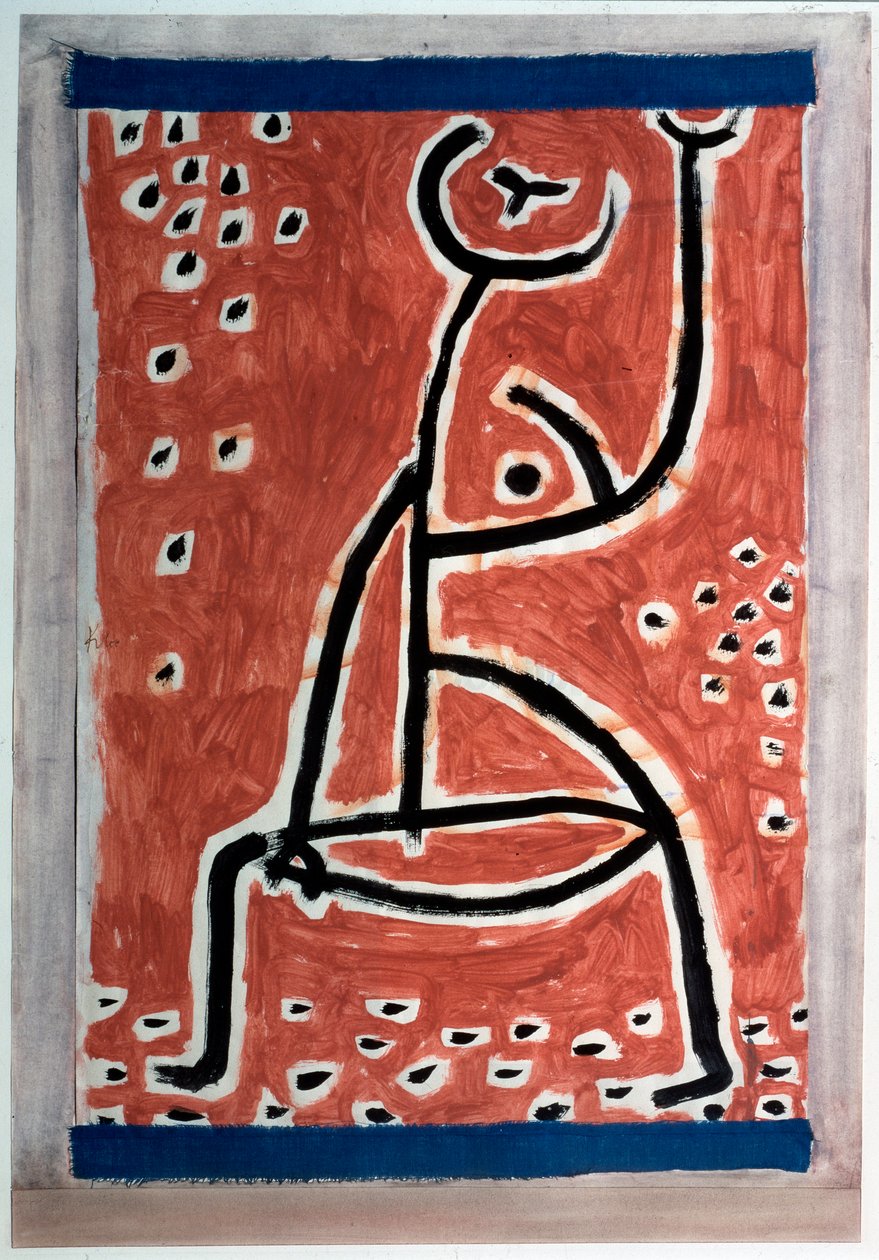 Damer Sportig - Målning av Paul Klee