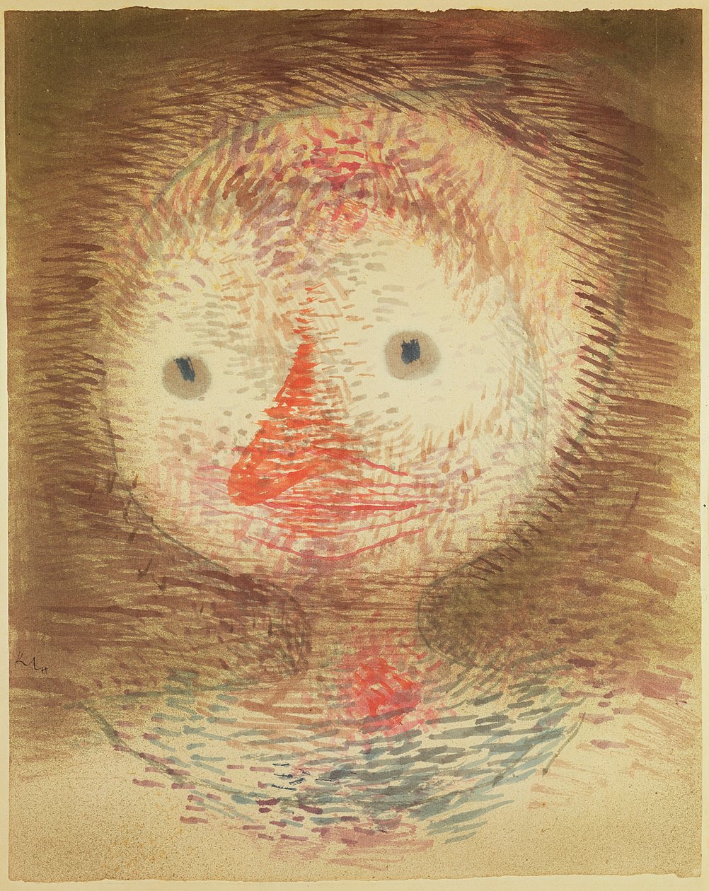 Mask: Silly Girl av Paul Klee