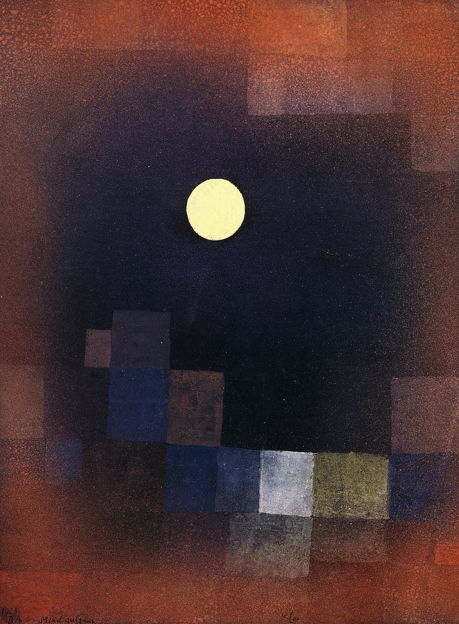 Månuppgång; Mondaufgang av Paul Klee
